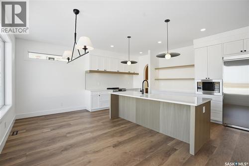 436 Augusta Boulevard, Warman, SK - Indoor Photo Showing Kitchen With Upgraded Kitchen