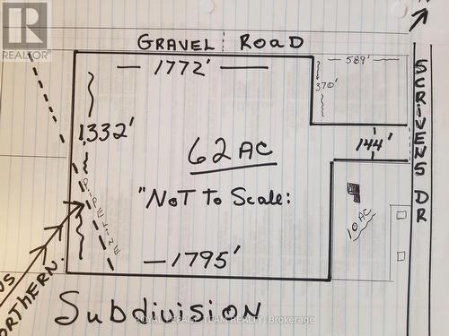 Drawing not to scale - 0000 Scrivens Drive S, Ottawa, ON 