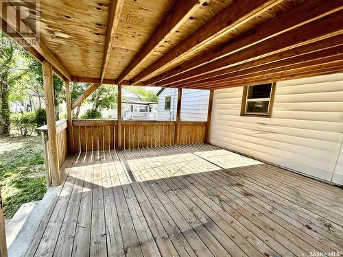 209 4Th Avenue E, Coleville, SK - Outdoor With Deck Patio Veranda With Exterior