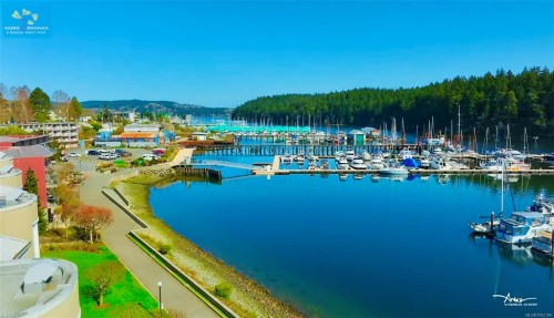 201-566 Stewart Ave, Nanaimo, BC - Outdoor With Body Of Water With View