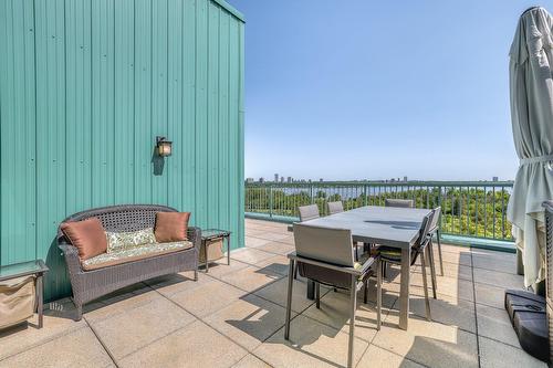 Terrasse - 706-1180 Ch. D'Aylmer, Gatineau (Aylmer), QC - Outdoor With Deck Patio Veranda With Exterior