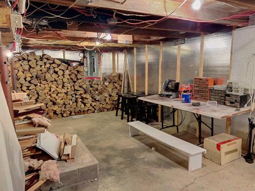 Workshop - 106 Rue Rustico N., Saint-Alexis-De-Matapédia, QC - Indoor Photo Showing Basement