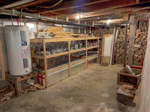 Workshop - 106 Rue Rustico N., Saint-Alexis-De-Matapédia, QC - Indoor Photo Showing Basement