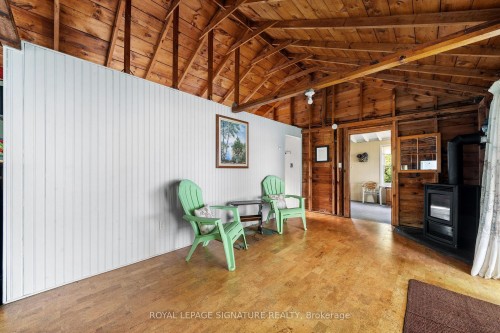 27 Thrush Lane, Prince Edward County, ON - Indoor With Fireplace