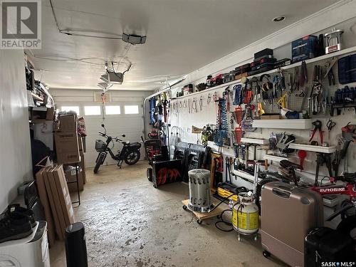 129 Birch Drive, Weyburn, SK - Indoor Photo Showing Garage