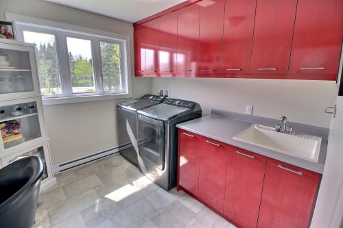 Salle de lavage - 562 Route 111, Saint-Marc-De-Figuery, QC - Indoor Photo Showing Laundry Room