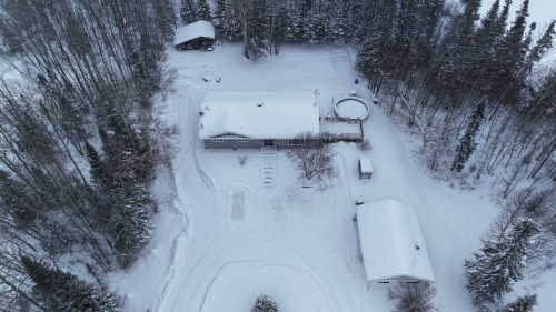 Photo aérienne - 562 Route 111, Saint-Marc-De-Figuery, QC - Outdoor With View