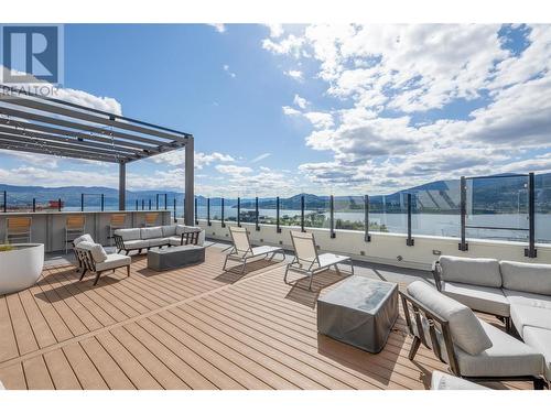 Roof top patio - 1471 St Paul Street Unit# 905, Kelowna, BC - Outdoor With Deck Patio Veranda With View