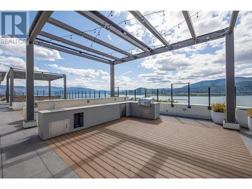 Shared BBQ - 1471 St Paul Street Unit# 905, Kelowna, BC - Outdoor With Deck Patio Veranda With View