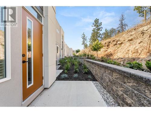 Back of Unit Patio - Similar Too - 610 Academy Way Unit# 117, Kelowna, BC - Outdoor