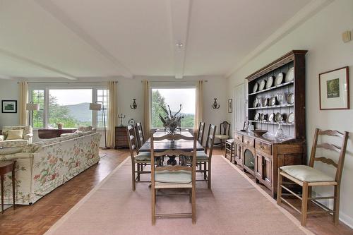 Dining room - 821 Route 208 O., Hatley - Municipalité, QC - Indoor