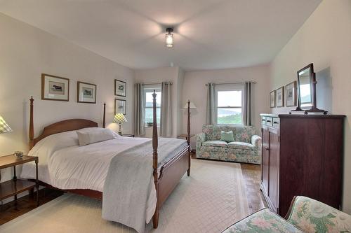 Chambre à coucher - 821 Route 208 O., Hatley - Municipalité, QC - Indoor Photo Showing Bedroom