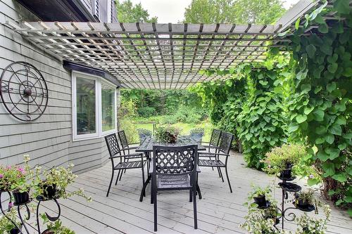 Terrasse - 821 Route 208 O., Hatley - Municipalité, QC - Outdoor With Deck Patio Veranda
