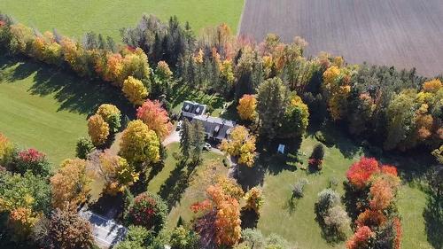 Photo aérienne - 821 Route 208 O., Hatley - Municipalité, QC - Outdoor With View