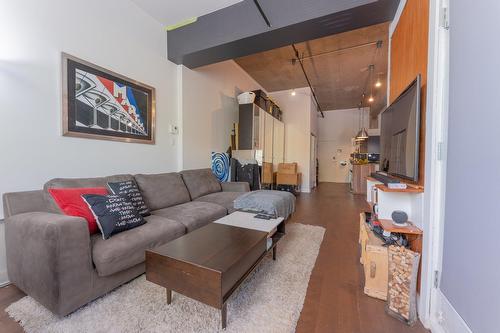 Living room - 108-2801 Rue Du Centre, Montréal (Le Sud-Ouest), QC - Indoor Photo Showing Living Room