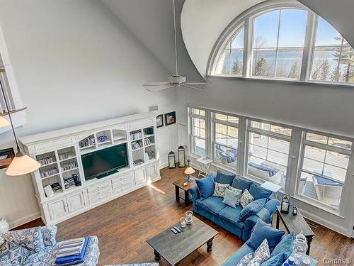 Salon - 41 Ch. De La Baie, Magog, QC - Indoor Photo Showing Living Room