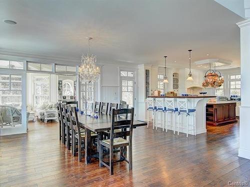 Vue d'ensemble - 41 Ch. De La Baie, Magog, QC - Indoor Photo Showing Dining Room