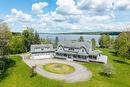 Photo aérienne - 41 Ch. De La Baie, Magog, QC  - Outdoor With Body Of Water With View 