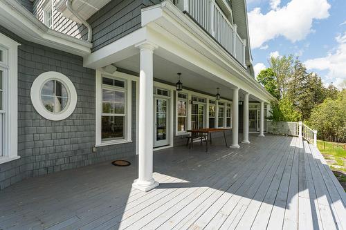 Terrasse - 41 Ch. De La Baie, Magog, QC - Outdoor With Deck Patio Veranda With Exterior