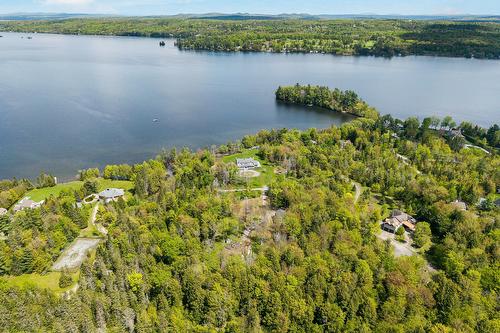 Photo aérienne - 41 Ch. De La Baie, Magog, QC - Outdoor With Body Of Water With View