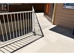 Lockbox on railing - 