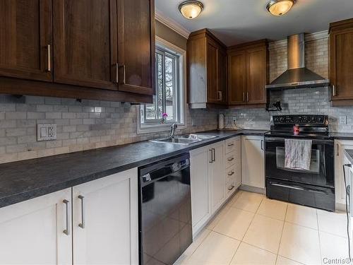 Kitchen - 24  - 24A 24E Avenue N., Bois-Des-Filion, QC - Indoor Photo Showing Kitchen With Double Sink
