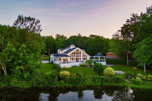 Face arrière - 357 Rg Beau-Lac, Stratford, QC - Outdoor With Body Of Water