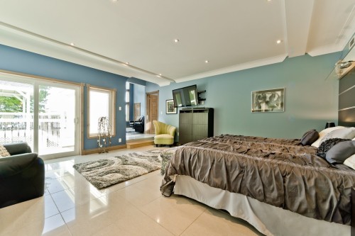 Chambre à coucher principale - 357 Rg Beau-Lac, Stratford, QC - Indoor Photo Showing Bedroom