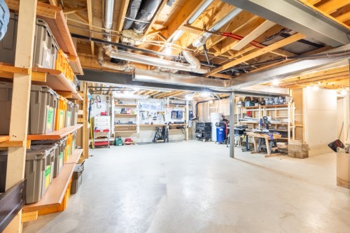 Sous-sol - 357 Rg Beau-Lac, Stratford, QC - Indoor Photo Showing Basement