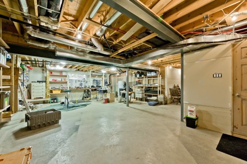 Sous-sol - 357 Rg Beau-Lac, Stratford, QC - Indoor Photo Showing Basement