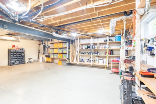 Sous-sol - 357 Rg Beau-Lac, Stratford, QC - Indoor Photo Showing Basement