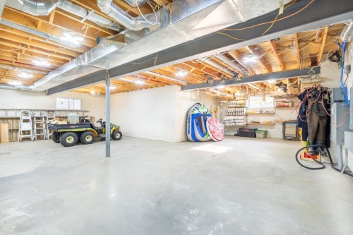 Sous-sol - 357 Rg Beau-Lac, Stratford, QC - Indoor Photo Showing Basement