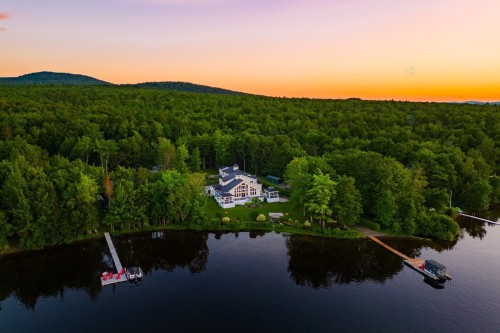 Photo aérienne - 357 Rg Beau-Lac, Stratford, QC - Outdoor With Body Of Water With View