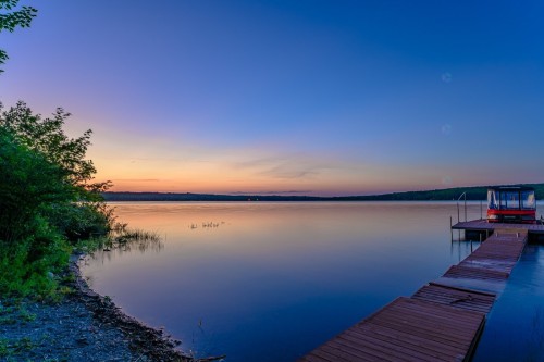Bord de l'eau - 357 Rg Beau-Lac, Stratford, QC - Outdoor With Body Of Water With View