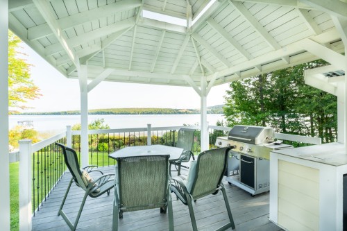 Extérieur - 357 Rg Beau-Lac, Stratford, QC - Outdoor With Body Of Water With Deck Patio Veranda With Exterior