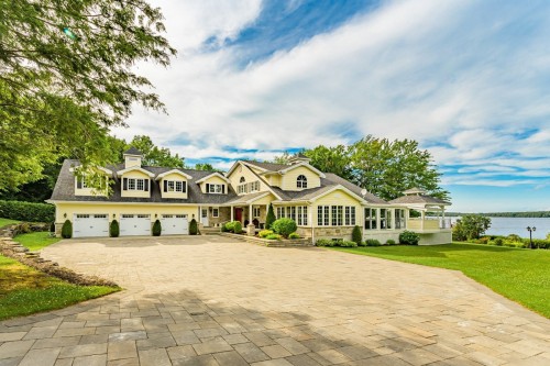 Façade - 357 Rg Beau-Lac, Stratford, QC - Outdoor With Body Of Water With Facade