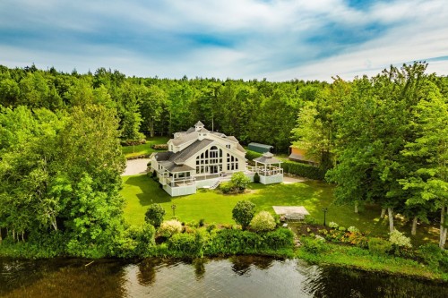 Photo aérienne - 357 Rg Beau-Lac, Stratford, QC - Outdoor With Body Of Water With View