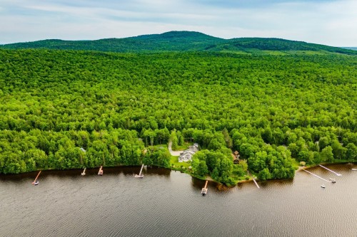 Photo aérienne - 357 Rg Beau-Lac, Stratford, QC - Outdoor With Body Of Water