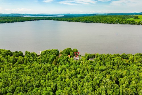 Photo aérienne - 357 Rg Beau-Lac, Stratford, QC - Outdoor With Body Of Water With View