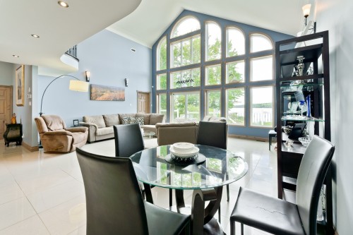 Salle familiale - 357 Rg Beau-Lac, Stratford, QC - Indoor Photo Showing Dining Room