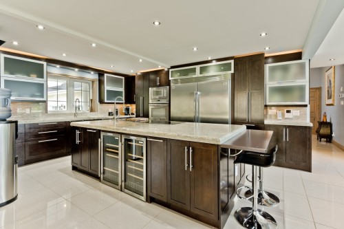 Cuisine - 357 Rg Beau-Lac, Stratford, QC - Indoor Photo Showing Kitchen With Upgraded Kitchen