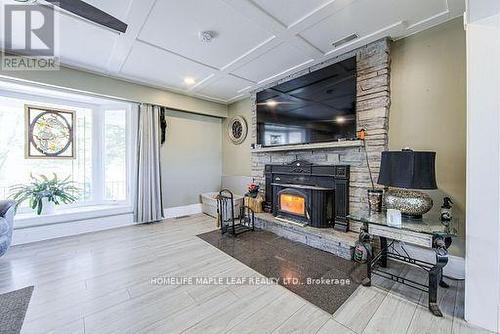 3252 15Th Side Road, New Tecumseth, ON - Indoor Photo Showing Other Room With Fireplace