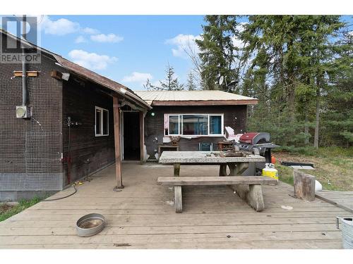 3354 Oxbow Frontage Road, Malakwa, BC - Outdoor With Deck Patio Veranda With Exterior
