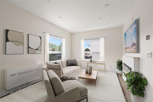 B507-1102 Esquimalt Rd, Esquimalt, BC - Indoor Photo Showing Living Room