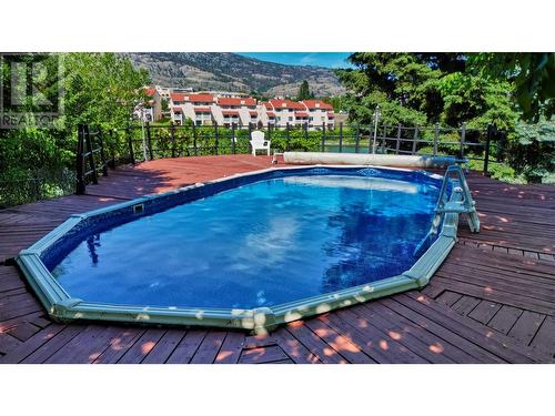 8014 89Th Street, Osoyoos, BC - Outdoor With Above Ground Pool With Backyard