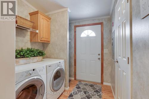 Side Entrance/Laundry - 461 Richard Crescent, Strathroy-Caradoc (Se), ON - Indoor Photo Showing Laundry Room