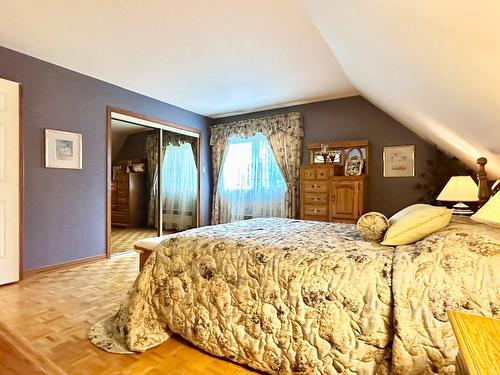 Chambre à coucher principale - 2365 Rue Guenette, Val-David, QC - Indoor Photo Showing Bedroom