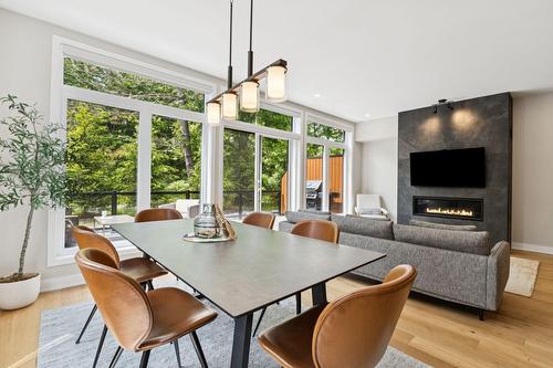 Overall view - 1100 Allée Du Géant, Mont-Tremblant, QC - Indoor With Fireplace