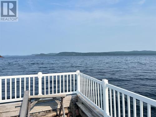78 Bayview Road, Springdale, NL - Outdoor With Body Of Water With Deck Patio Veranda With View