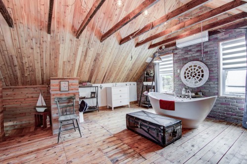 Chambre à coucher principale - 18  - 22 Rue Beauregard, Eastman, QC - Indoor Photo Showing Other Room
